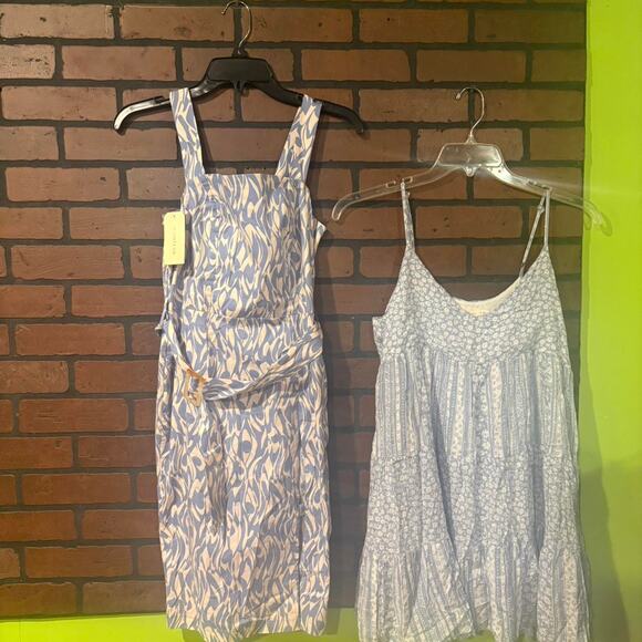 Other Dresses & Skirts - Bundle 2 pieces blue and white dresses